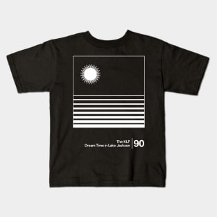 Dream Time in Lake Jackson / Minimalist Graphic Artwork Kids T-Shirt